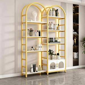 Meuble de présentation portable moderne en MDF pour cosmétiques, idéal pour les hôtels, salons de beauté et magasins de détail - Product Image 1