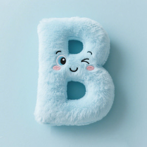 Adorables Peluches con Letras del Alfabeto Inglés de la A a la Z, Muñecos de Peluche Súper Suaves Rellenos de Algodón PP, Almohada para Bebés de 0 a 24 Meses - Product Image 2