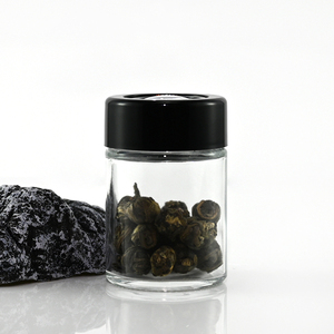 1/1.5/2/2.5oz rond hermétique anti-odeur loupe couvercle bocal en verre avec couvercle à l'épreuve des enfants pour les pots en verre de pommade cosmétique - Product Image 2