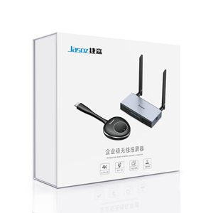 HD 4K 5V2A 128M HDMI transmisor inalámbrico y receptor extensor de audio y video dongle punto a punto <span class=keywords><strong>WiFi</strong></span> de doble banda para proyector - Product Image 2