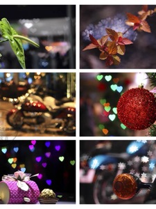 Nhà Máy Giá thấp Donut và hình trái tim đặc biệt hiệu ứng Máy Ảnh Bộ lọc sáng tạo khẩu độ Gương Bộ lọc cho nhiếp ảnh - Product Image 3