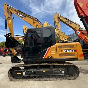 รถขุดตีนตะขาบ SANY SY135C 13.5 ตัน มือสอง ใช้งานน้อย เหมาะสำหรับงานดิน งานก่อสร้างถนน มีจำหน่าย - Product Image 1