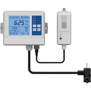 水培co2 稳压器控制器与光电传感器的成长空间成长帐篷温室水族馆，co2 控制器 10000PPM