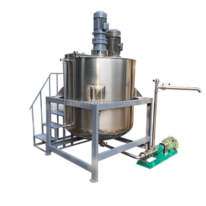 Tanque Mezclador <span class=keywords><strong>de</strong></span> Líquidos <span class=keywords><strong>con</strong></span> Plataforma Personalizable <span class=keywords><strong>de</strong></span> Acero Inoxidable para Champú, Detergente y Jabón <span class=keywords><strong>de</strong></span> Manos - Product Image 5