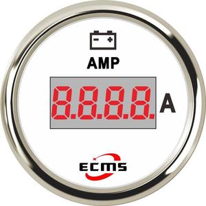 Ampèremètre/compteur de courant numérique 52 mm pour yachts, bateaux, camping-cars, voitures modifiées 80A Catégorie de produit Systèmes électriques de camping-cars - Product Image 1
