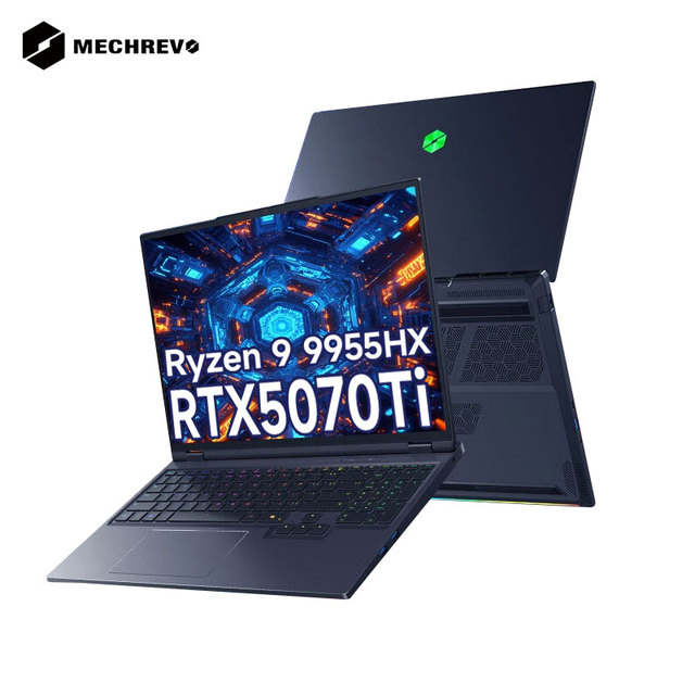 MECHREVO Canglong16 X Pro 2025 Laptops Brand New Rtx 5070 Ti Laptop Ryzen9 9955HX 16inch 2.5K 300Hz Gaming Computer