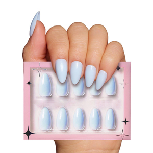 30 Uds 100% PCR postconsumo reciclado <span class=keywords><strong>Rosa</strong></span> sólido opaco claro <span class=keywords><strong>Rosa</strong></span> <span class=keywords><strong>Pastel</strong></span> corto ovalado reutilizable palo <span class=keywords><strong>uñas</strong></span> postizas prensa <span class=keywords><strong>en</strong></span> las <span class=keywords><strong>uñas</strong></span> - Product Image 3