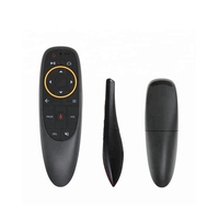 Télécommande universelle G10 G10S, 2,4 GHz, souris aérienne sans fil, fonction vocale, mini clavier de jeu, G10S, gyroscope, mini clavier