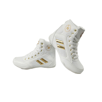 Chaussures de boxe montantes personnalisables avec logo, en PU respirant et maille anti-transpiration, pour jeunes et adultes, clubs d'arts martiaux, équipes, achat en gros