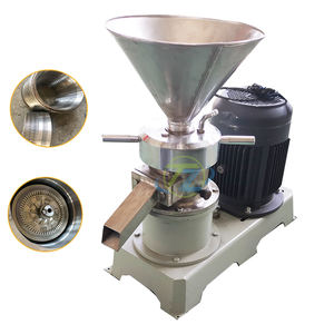 Badem yapmak için verimli Motor çekirdek et işleme makineleri şili biberli sos nohut <span class=keywords><strong>Hummus</strong></span> süt fıstık ezmesi Ghee - Product Image 4