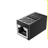 Adaptor Extender kabel Ethernet RJ45 konektor Coupler untuk Cat7 Cat6 Cat5 Cat5e