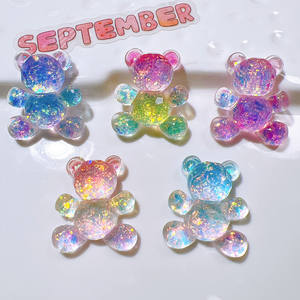 Cabujones de Resina de Manzana Kitty Populares - Accesorios de Resina de Fruta Roja para Manualidades, Horquillas para el Cabello y Scrapbooking - Product Image 5