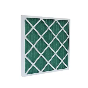 Ucuz kağıt çerçeve G3 G4 M8 panel hava filtreleri 20X 20X 1 inç