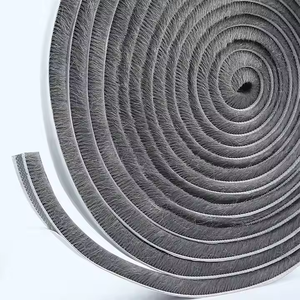 High Quality Waterproof Sealing <strong>Strip</strong> Soft Horse <strong>Brush</strong> <strong>Door</strong> Seal <strong>Strip</strong> - Product Image 4