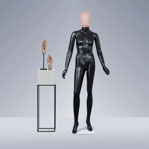 Repisa de Maniquí de plástico reforzado con fibra de vidrio para mujer, con cabeza de alambre de metal, 2020 - Product Image 6