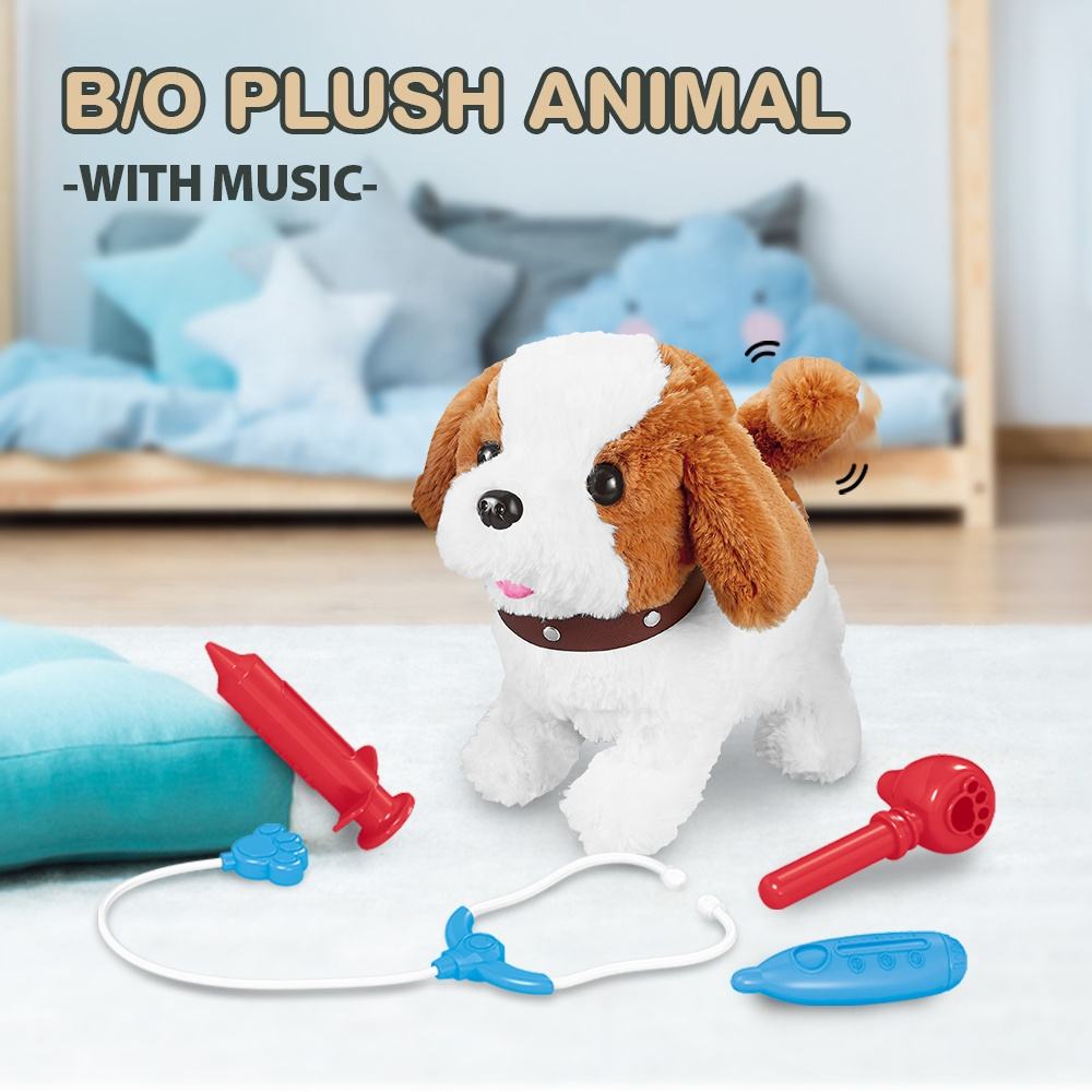 Pets Alive Mama Duck Peluche Electrónico Perro Que Camina Y Ladra Juguete  Interactivo Para Niños 3-6 Años Con Correa Y Campana Perro Juguete