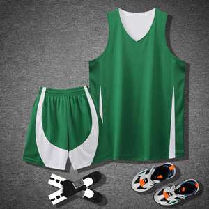 قميص كرة قدم متوفر في المستودعات الخارجية، 5 قطع، 100% بوليستر، سريع الجفاف، تصميم برقبة على شكل V قابل للعكس للتدريب والتمرين للبالغين - Product Image 3