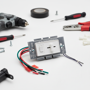<span class=keywords><strong>120V</strong></span> 10A Dimbare Schuifpotentiometer Wandpaneel Elektrische Lampfitting Bed Schakelaar Verlichting Controller Dimmer Wandschakelaars - Product Image 1