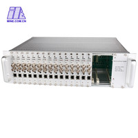 Encodeur SDI vers IP 3U Rack 16 Canaux 1080p60 H.265 H.264 pour Système de Diffusion IPTV et Télévision Hôtelière