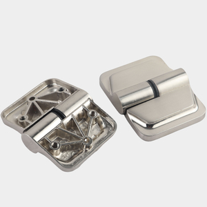Charnières à fermeture automatique en acier inoxydable pour cloisons de toilettes publiques, accessoires de quincaillerie - Product Image 1