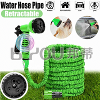 Pompe à eau haute pression multifonction pour le lavage de voitures, pulvérisation d'eau pour plantes, outil de lavage de voitures, tuyau d'arrosage extensible
