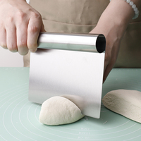 Coupe-pâte multifonction en acier inoxydable, grattoir alimentaire, outils de pâtisserie, couteau de cuisine, hachoir à légumes
