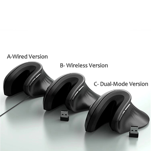 Nhà Máy Cung Cấp Trực Tiếp 2.4G Chuột Quang Dọc Ergonomic Thoải Mái Câm Im Lặng Nhấp Chuột Cổ Tay Cứu Trợ Chuột Trong Kho - Product Image 2