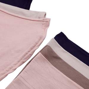 ชุดเด็กสองชิ้น หมวกทรงหลอด ฮิญาบสำเร็จรูป และฮิญาบยาวผ้าฝ้ายผสมโมดอล พร้อมหมวกซับใน - Product Image 5