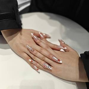 Muhaha Trend Design Brand Press-to-Extend Amande Nail <span class=keywords><strong>Tips</strong></span> - Product Image 6