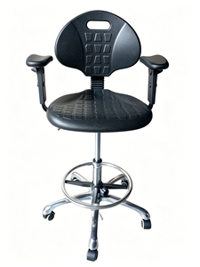 Silla Ergonómica <span class=keywords><strong>de</strong></span> Laboratorio para Científicos <span class=keywords><strong>con</strong></span> Ruedas y Control <span class=keywords><strong>de</strong></span> Altura, <span class=keywords><strong>Taburete</strong></span> <span class=keywords><strong>de</strong></span> <span class=keywords><strong>Trabajo</strong></span> Ajustable - Product Image 1