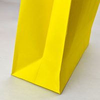 Sac en papier kraft de qualité alimentaire, résistant à la graisse, brun, pour déjeuner, avec logo personnalisé imprimé, pour restaurant de restauration rapide, sac à emporter