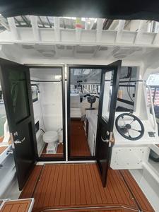 Nouveau design, bateau <span class=keywords><strong>de</strong></span> pêche <span class=keywords><strong>en</strong></span> aluminium <span class=keywords><strong>de</strong></span> 9 m, facile à construire, avec propulseur <span class=keywords><strong>de</strong></span> proépaulement, à vendre - Product Image 5
