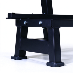 Support de rangement pour haltères à double niveau en acier robuste pour salle de sport commerciale - Product Image 4