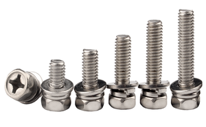 304 thép không gỉ Phillips <span class=keywords><strong>Hex</strong></span> đầu kết hợp vít với máy giặt - Product Image 5