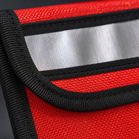 Sac de classement en fibre de verre ignifuge, flexible, portable, durable et facile à utiliser