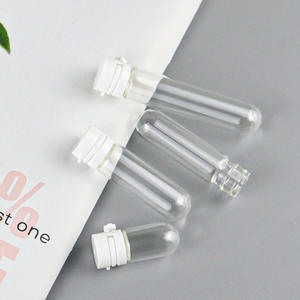 Barato 1,5 ml 2ml 3ml 5ml Vial de vidrio de borosilicato transparente Probador de perfume Botella de aceite esencial cosmética vacía con tapa de anillo de tracción - Product Image 5