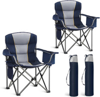 Chaises pliantes rembourrées robustes pour l'extérieur, chaise de jardin, chaise de voyage, chaise de pêche, chaise de pique-nique, chaise de camping