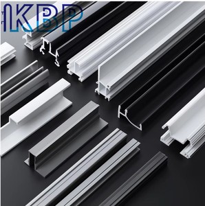 Customized <strong>White</strong> PVC/<strong>UPVC</strong>/ABS/PP/HDPE Plastic Extrusion Profiles Mounting Fabric Track <strong>Trims</strong> Durable Industrial Design Kebao - Product Image 1