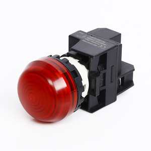 HABOO IDEC דומה 22MM הרכבה גודל מואר מחוון מנורת פלסטיק מחוון אור כוח led טייס אור - Product Image 5