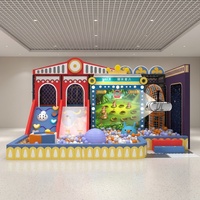 Aire de jeux intérieure pour tout-petits, équipement de parc d'activités certifié CE en PP, mini-ville, maison de jeu pour garderie, jeu interactif de rôle