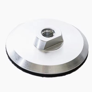 Plateau de support en aluminium de 4 pouces JDK avec filetage 5/8 "-11, fixation auto-agrippante rigide pour meuleuse d'angle, polisseuse, ponceuse, abrasif OEM 100 MM - Product Image 1