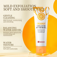 Gel exfoliant hydratant pour le visage et le corps WANXI Orange 100ml Blanchissant Éclaircissant Sans cruauté Animale Tous types de peau