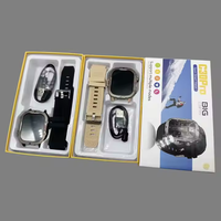 Smartwatch C30 PRO MAN con triplo proteggimento, ampio schermo, chiamate Bluetooth, impermeabile per esterni, monitoraggio del movimento e delle attività sportive per uomo