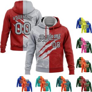 Sweat-shirt de baseball personnalisé avec impression par transfert thermique, 100% coton respirant, tricoté, pour femmes, hommes et jeunes - Product Image 3