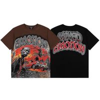 Camiseta Hip-Hop para Hombre, 100% Algodón, 240 g/m², Peso Pesado