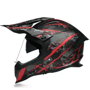 Bequemer Motocross-Helm Adult Cross Helm Offroad-Helm Atv Dirt Bike