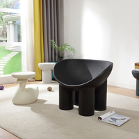 Hanyee Usine Vente Directe Roly Poly Chaise Éléphant Jambe Chaise Mignon Intérieur Extérieur En Gros Meubles En Plastique pour La Maison Jardin