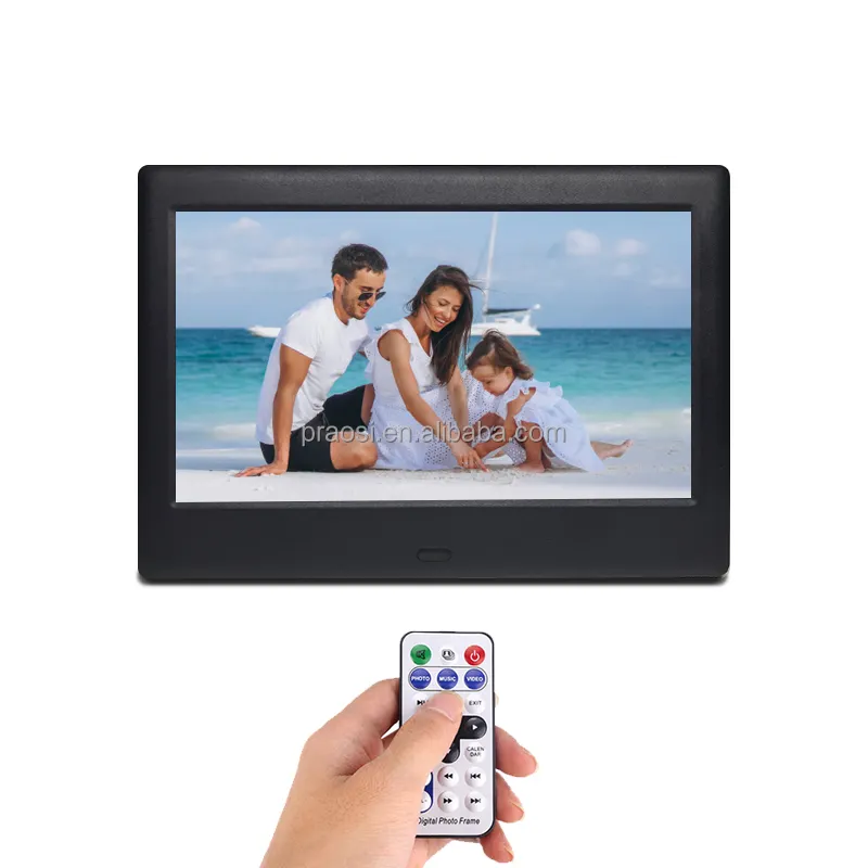 Pros video song 3gb mp4 download whole price simple function 7" digital photo frame free led edit software with FCC CE RoHS