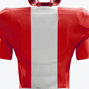 Uniforme de Fútbol Americano Personalizable de Estilo Único, Transpirable, 100% Poliéster, el Más Vendido, Unisex para Adultos - Product Image 4