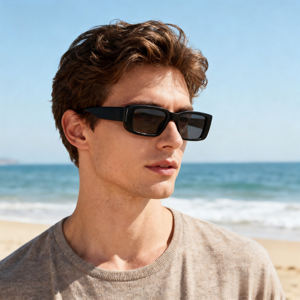 Lunettes de <span class=keywords><strong>soleil</strong></span> polarisées en gros sous marque privée pour hommes <span class=keywords><strong>et</strong></span> femmes – Nouvelle mode, petite monture, protection UV400, style rétro - Product Image 1